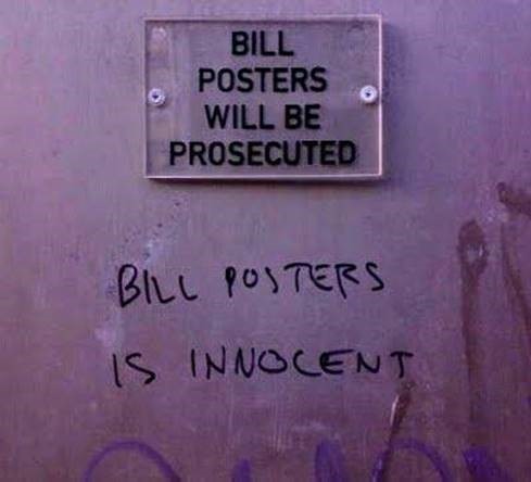 Bill Posters ...